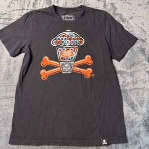 Johnny Cupcakes Black and Orange Kids T-Shirt